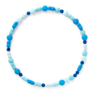 Lots of pills shaping a circle