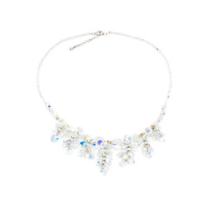 Fashion diamond pendant isolated on white background